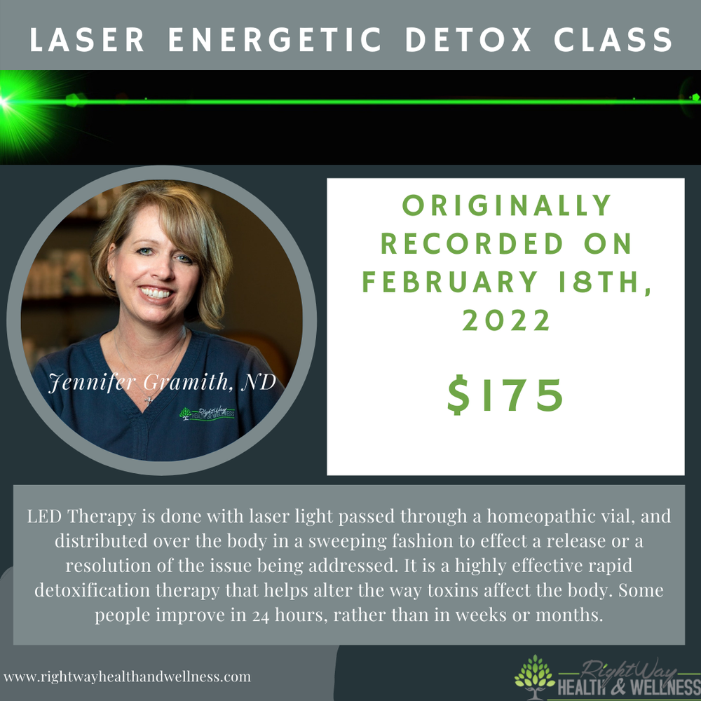 Laser Energetic Detox Training